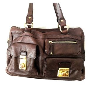 Tod's Leather Took Tracolla Media Shoulder Bag